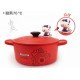 Hello Kitty x Le Creuset Seven Eleven Market Taiwan Limited Pot-Bowl w/ Figure SANRIO OFFICIAL 2018 – Red colour version