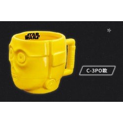 STAR WARS BIG 3D Color Mug Cup C-3P0 Ver. With Non-slip handle - Limited Edition TAIWAN
