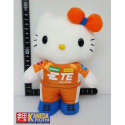 SANRIO Hello Kitty x TE Connectivity Collaboration Car Racer Suit Plush Doll Mascot Japan