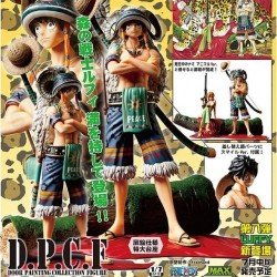 PLEX One Piece Monkey D. Luffy Door Painting Collection D.P.C.F Animal Ver. 1/7 Scale PVC Figure